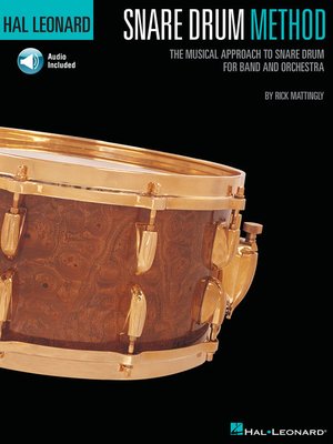 cover image of Hal Leonard Snare Drum Method